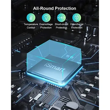 12-Port USB Charging Station Fast Safe Multi-Device Charger