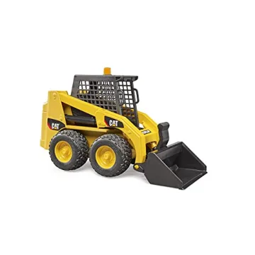 Bruder CAT Skid Steer Loader with Realistic Accessories