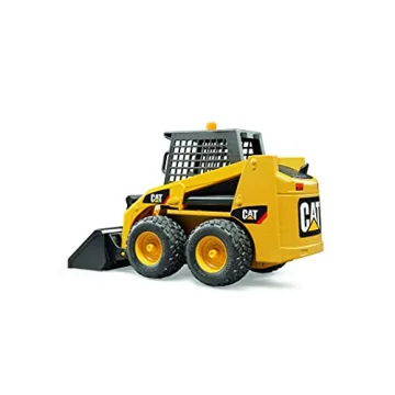 Bruder CAT Skid Steer Loader with Realistic Accessories