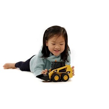 Bruder CAT Skid Steer Loader with Realistic Accessories
