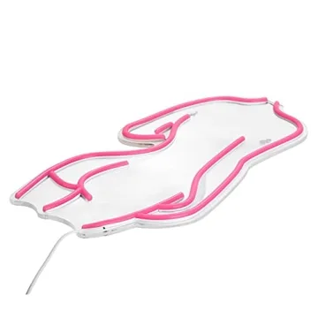 Lady Back Neon LED Night Light for Home Decor