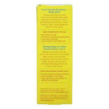 WELEDA Shampoo Body Wash Calendula, 6.8 OZ
