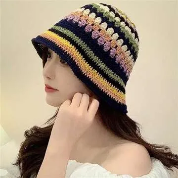 Stylish Boho Floral Bucket Hat for Trendy Women