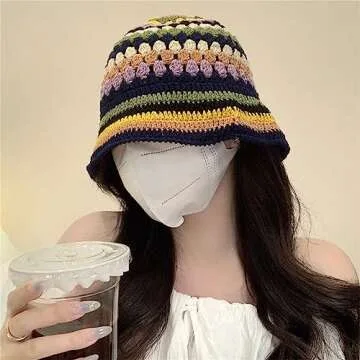 Stylish Boho Floral Bucket Hat for Trendy Women