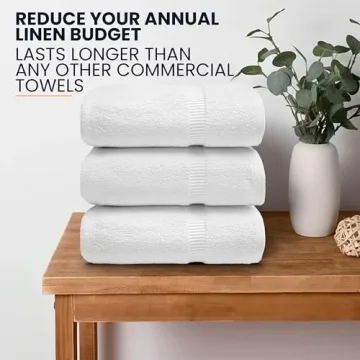 Belem Premium Bath Sheets Bulk 30x60 - 24 Hotel Towels