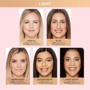 Too Faced Born This Way Natural Finish Longwear Liquid Foundation | Medium-To-Full Coverage | Hydrating + Oil Free, 1 Fl Oz, Vanilla