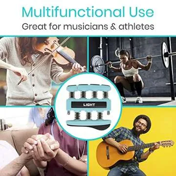 Vive Finger Strengthener for Musicians and Athletes - 3 Pack