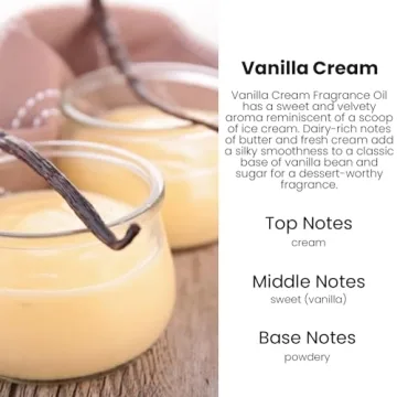 HoogaLife Vanilla Cream Car Air Freshener Diffuser Long-Lasting