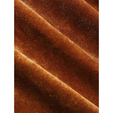 CIDER Velvet Jumpsuit for Women Wide Leg V Neck Style