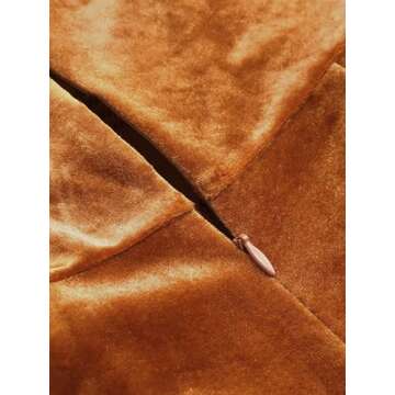 CIDER Velvet Jumpsuit for Women Wide Leg V Neck Style