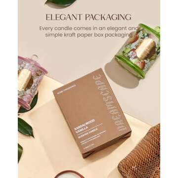 M&SENSE Peony Candles Home Scented, Organic Soy Candle 12.7oz 75 Hour Long Lasting Slow Burning, Spring Floral Fragrant Relaxing Aromatherapy Candle, Aaesthetic Candle Gift for Women