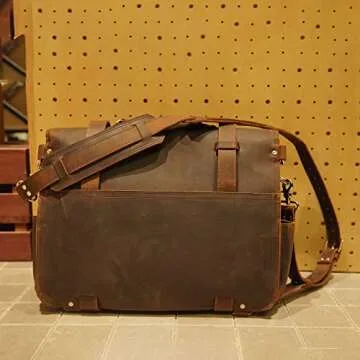 Polare Leather Briefcase for Men - Stylish & Durable