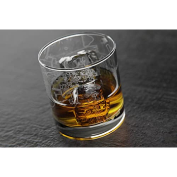 Key West Map Whiskey Glass for Unique Gift Experience