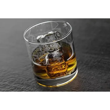 Key West Map Whiskey Glass for Unique Gift Experience