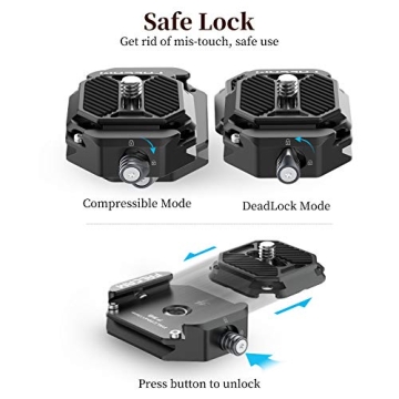 ULANZI F38 Quick Release Plate for Photographers