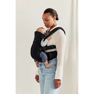 BabyBjörn Baby Carrier Harmony 3D Mesh - Stylish Comfort for Parents