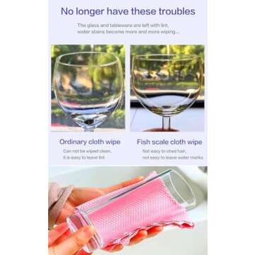 Microfiber Cleaning Cloths for All Surfaces - 10 Pcs