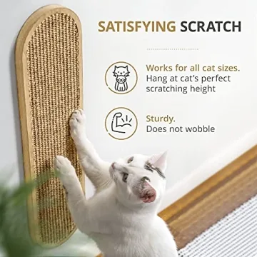 7 Ruby Road Wall Mounted Cat Scratcher for Happy Cats