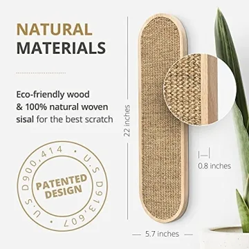 7 Ruby Road Wall Mounted Cat Scratcher for Happy Cats