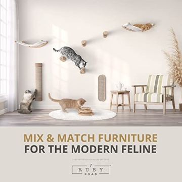 7 Ruby Road Wall Mounted Cat Scratcher for Happy Cats