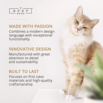 7 Ruby Road Wall Mounted Cat Scratcher for Happy Cats