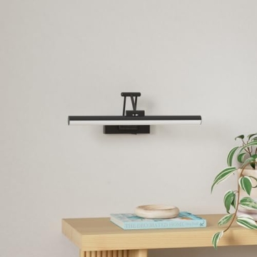 Joossnwell Picture Light: Dimmable, Rechargeable, Remote-Controlled