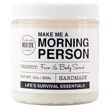 Mojo Spa Exfoliating Peppermint Scrub for All Skin Types