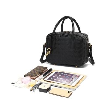 Stylish Woven Vegan Leather Crossbody Bag for Women