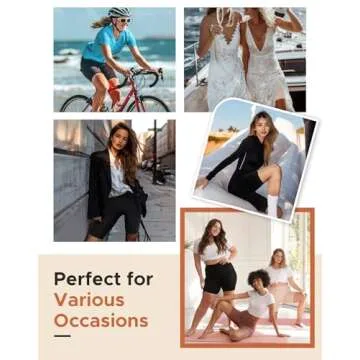 INNERSY Women's Slip Shorts for Under Dresses High Waisted Shorts 3-Pack(Black,Small)