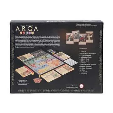 ARQAs Historical Strategy Board Game, Epic Diplomacy Game for Adults, Teens, Chronicling Expanding A...
