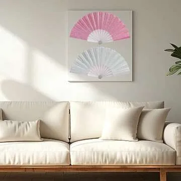 Zplumestarxx Womens Hand Held Folding Fans Foldable Fans For Summer Small Glitter Rave Hand Fan For Rave Outfits Accessories Festival, Party，Edm, Club, Dancing For Men Women And Gifts Pink