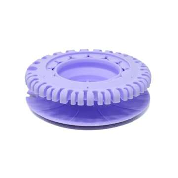 Collapsibowl Paint Brush Cleaner Rinse Cup (All-in-One) Fine Art, Studio, Classroom | Brushes Holder & Silicone Cleaning System for Acrylic, Watercolor, and Water-Based Mediums (Lavender)