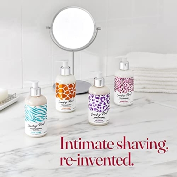 Coochy Plus Intimate Shaving Cream SWEET BLISS For Pubic, Bikini Line, Armpit - Rash-Free With Patent-Pending MOISTURIZING+ Formula – Prevents Razor Burns & Bumps, In-Grown Hairs 8.5oz (1-Pack)