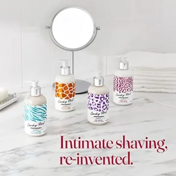 Coochy Plus Intimate Shaving Cream SWEET BLISS For Pubic, Bikini Line, Armpit - Rash-Free With Patent-Pending MOISTURIZING+ Formula – Prevents Razor Burns & Bumps, In-Grown Hairs 8.5oz (1-Pack)