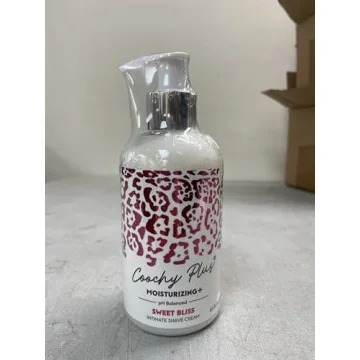 Coochy Plus Intimate Shaving Cream SWEET BLISS For Pubic, Bikini Line, Armpit - Rash-Free With Patent-Pending MOISTURIZING+ Formula – Prevents Razor Burns & Bumps, In-Grown Hairs 8.5oz (1-Pack)