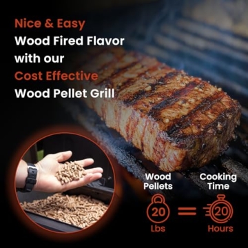 Z GRILLS ZPG-450A Pellet Grill - 8 in 1 BBQ Smoker