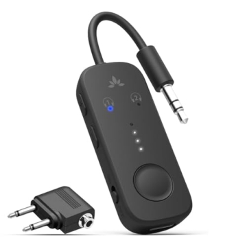 Avantree Relay Bluetooth 5.3 Adapter for Air Travel