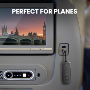 Avantree Relay Bluetooth 5.3 Adapter for Air Travel