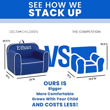 Delta Children Personalized Cozee Chair for Kids