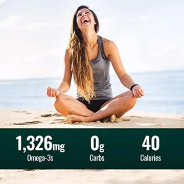 Natural Force Pure Omega-3 Liquid Fish Oil - 1,326mg of EPA DHA