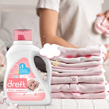Dreft Stage 1 Baby Liquid Laundry Detergent Hypoallergenic