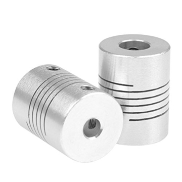 YOTINO 5 Pieces Premium Flexible Couplings for 3D Printers