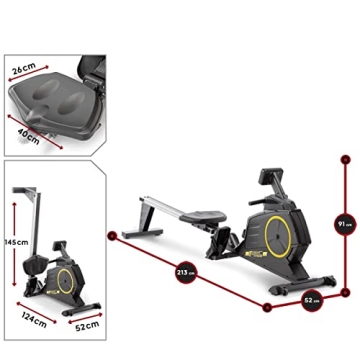 Affordable Circuit Fitness Magnetic Rowing Machine