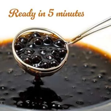 E-FA BRAND E8 Bubble Tea Black Tapioca Pearl 6.6 LB (6.6 LB (Pack of 1))