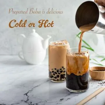 E-FA BRAND E8 Bubble Tea Black Tapioca Pearl 6.6 LB (6.6 LB (Pack of 1))