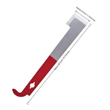 REAMTOP 2 Pcs Bee Hive Scraper Tool Bee Hive Frame Lifter and Scraper for Beekeepers…