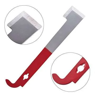 REAMTOP 2 Pcs Bee Hive Scraper Tool Bee Hive Frame Lifter and Scraper for Beekeepers…