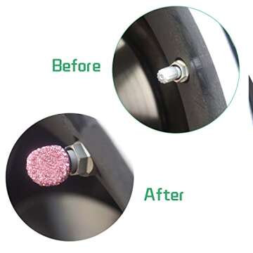 Shop Bling Valve Steam Caps - Sparkle for Every Ride