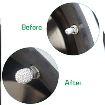 Shop Bling Valve Steam Caps - Sparkle for Every Ride