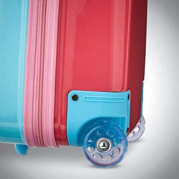 American Tourister Disney Hardside Upright Luggage, Minnie Mouse 2, Carry-On 16-Inch